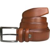 GoDeri Deri Taba Klasik Kumaş Pantolon Kemeri 3,5 cm - 130 cm