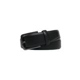 Goderi Hakiki Deri Siyah Klasik Kumaş Pantolon Kemeri 3.5 Cm, Dk, 2929, 120 Cm
