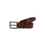 Goderi Hakiki Deri Taba Kumaş Kemeri 3.5 Cm, Dk, 0080, 110 Cm