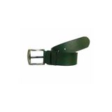 Goderi Hakiki Deri Yeşil Kot Kemeri 4.5 Cm, Dk, 0047, 125 Cm