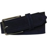 GoDeri Süet Lacivert Kemer 4 cm - 120 cm