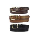 Goderi%100 Hakiki Deri 3'Lü Set Siyah, Kahverengi, Koyu Kahverengi Kadın Kemeri, 3 Cm, 3Lü, 3Cm, Kd, 42, Gold, 100 Cm