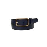 Goderi%100 Hakiki Deri Gold Dikdörtgen Tokalı Lacivert Ince Kadın Kemeri, 3Cm, 3Cm, Kdn, 05, 95 Cm