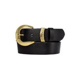 Goderi%100 Hakiki Deri, Gold Takım Tokalı 4 Cm Siyah Kadın Kemeri; Kot, Spor Kemer, An, Byn, 63.Gold.Takım, 110 Cm Siyah-iYi-byn-63.Gold.Takım-110