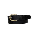 Goderi%100 Hakiki Deri Gold Tokalı Siyah Ince Kadın Kemeri, 3Cm, 3Cm, Kdn, 22, 105 Cm