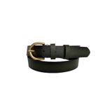 Goderi%100 Hakiki Deri Gold Tokalı Yeşil Ince Kadın Kemeri, 3Cm, 3Cm, Kdn, 02, 110 Cm