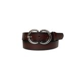 Goderi%100 Hakiki Deri Gümüş C? Tokalı Bordo Ince Kadın Kemeri, 3Cm, 3Cm, Kdn, 06, 100 Cm