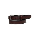 Goderi%100 Hakiki Deri Gümüş Dikdörtgen Tokalı Bordo Ince Kadın Kemeri, 3Cm, 3Cm, Kdn, 04, 90 Cm