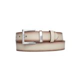 GoDeri%100 Hakiki Deri Gümüş Takım Tokalı 3 Cm Vizon Kadın Kemeri Elbise, Pantolon Kemeri, 3C-Kdn-48, 100 Cm