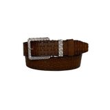 Goderi%100 Hakiki Deri, Gümüş Tokalı, Metal Köprülü Kahverengi Kadın Kot Kemeri 4 Cm, Tyc00379970680, 100 Cm