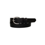 Goderi%100 Hakiki Deri Gümüş Tokalı Siyah Baskılı Ince Kadın Kemeri, 3Cm, 3Cm, Kdn, 01, 105 Cm