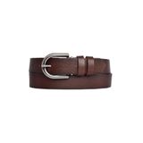 Goderi%100 Hakiki Deri, Nikel Tokalı 3 Cm Koyu Kahverengi Kadın Kemeri; Elbise, Pantolon Kemeri, 3Cm, Kdn, 21, 100 Cm