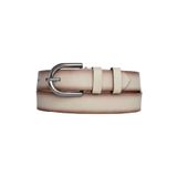 Goderi%100 Hakiki Deri, Nikel Tokalı 3 Cm Vizon Kadın Kemeri; Elbise, Pantolon Kemeri, 3Cm, Kdn, 21, 100 Cm