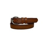 Goderi%100 Hakiki Deri Nikel Tokalı Taba Baskılı Ince Kadın Kemeri, 3Cm, 3Cm, Kdn, 03, 125 Cm