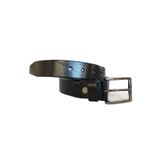 Goderi%100 Hakiki Kösele Deri Siyah Erkek Kumaş Pantolon Kemeri 3.5 Cm 125 Cm