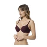 GODEWO Kadın Bordo Double Push-up Lilac Sütyen