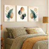 Godi Store 3 Lü Modern Tablo