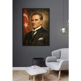 Godi Store Çerçeve Görünümlü Atatürk Tablo