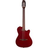 Godin 052394 Multiac Mundial Elektro Klasik Gitar Aztek Red
