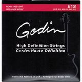 Godin Jazz Light E12 - Nickel Wound Elektro Gitar Takım Teli 12-