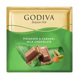 Godiva Antep Fıstıklı & Karamelli Sütlü Çikolata Kare 60 G (6'Li Paket)