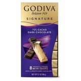 Godiva Bitter %72 Kakaolu 8 Mini Çikolata 90 gr