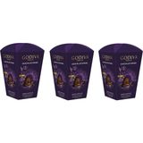Godiva Bitter Çikolata - Sütlü Çikolata Parçalı Krokant 123 gr x 3 - 369 gr