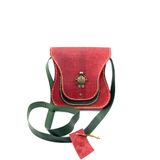 Godiva Collections Kadın Çanta Otantik Yeşil - Kırmızı