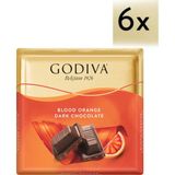 Godiva Kan Portakallı Bitter Çikolata 60G 6 Adet Zengin Lezzet - 1 Adet