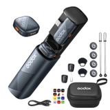 Godox CUBE-SL KİT2 ÇİFTLİ MİKROFON (LIGHTNING) | 2 TX + 1 RX Şarj Kılıfı, Gürültü Engelleme, 30H Pil, 300m/1000ft, Youtube, Tiktok için