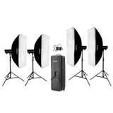 Godox DP800 III V / DP400 III V 4'lü Led Model Lambalı Paraflaş Kit