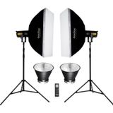 Godox FV200 2'li 200 Watt Led Video Işığı