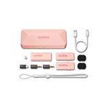 Godox MoveLink Mini Kablosuz Type-C Uyumlu Pembe Mikrofon Kit 2