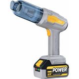 Goes 20000PA Kablosuz Araç Süpürgesi 2in1 Vakum Üfleme 100000RPM Çift Batarya Seti Ahv-23 - Gri - Sarı