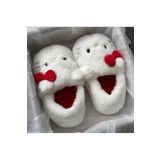 Gofeel Kitty Yumuşak Tüylü Peluş Panduf Terlik