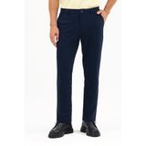 goffra Erkek Motion Streç Kumaş Relaxed Beli Lastikli Jogger Pantolon (Yazlık) Lacivert M701-R0140002-02