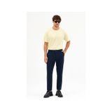 Goffra Erkek Streç Kumaş Relaxed Beli Lastikli Pantolon Lacivert