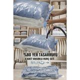 gogidigo aradığın o 4 Adet Vakumlu Hurç 1 Adet 80x100cm-1 Adet 55x90cm-2 Adet 50x70cm Vakumlu Hurç Yorgan Hurcu Valiz Düzenleyici Gardırop Düzenleyici Vakumlu Poşet