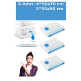 gogidigo aradığın o Vakumlu Hurç Yorgan Hurcu Valiz Düzenleyici Gardırop Düzenleyici Vakumlu Poşet 6'Lı Set