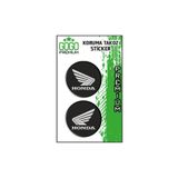 Gogo Honda 1 Koruma Takozu Ikili Damla Sticker