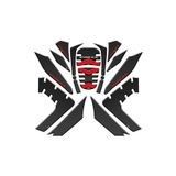 Gogo Honda Forza 2021 - 2022 Uyumlu Tank Pad Set 009