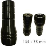 Gogo Motosiklet Koruma Takozu Tekli Universal 135 x 55 mm - 0 - Siyah