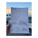 gogo premium Hologram White Çıkartma Sticker Kaplama (Motosiklet-Otomobil-laptop) a4