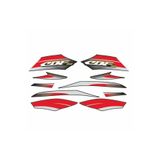 gogo premium HONDA CBF 150 UYUMLU STICKER SETI SİYAH 002