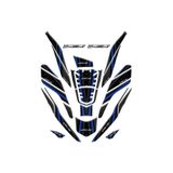 gogo premium Honda Pcx 2021 - 2024 Uyumlu Tank Pad Set 009