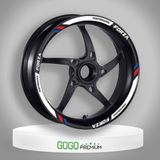 Gogo Premium M Power Beyaz Honda Forza Uyumlu 1 Set Jant Şeridi