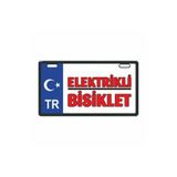 gogo premium MAVİ ELEKTRİKLİ BİSİKLET E-BİKE PLAKALIK