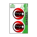 GOGO PREMİUM TÜRK BAYRAĞI 5x5 cm DAMLA LOGO 2 ADET