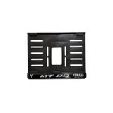 gogo premium YAMAHA MT-09 UYUMLU BEYAZ PLASTİK (15x24 cm) KIRILMAZ PLAKALIK