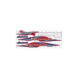 gogo premium YAMAHA UYUMLU CRYPTON 2005 - 2008 UYUMLU KIRMIZI STİCKER SET 001
